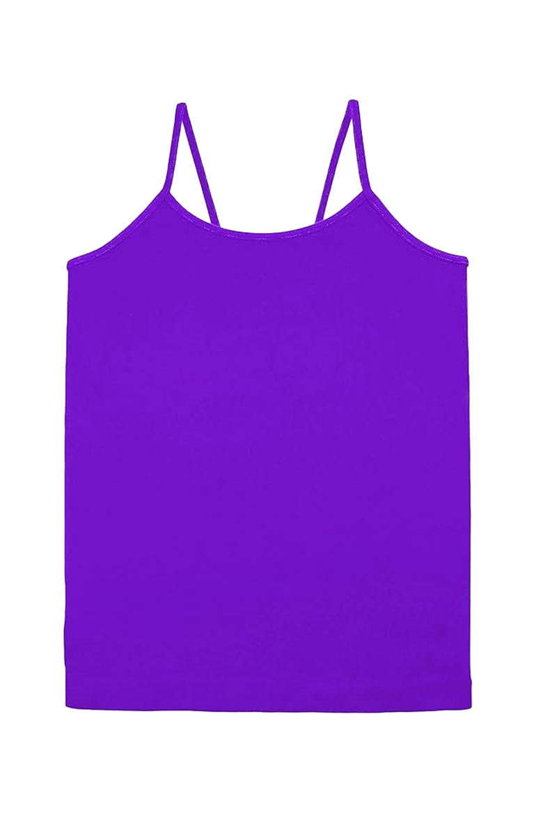 Solid cami - Big Kid, Alternate, color, Neon Purple
