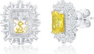 SUZY LEVIAN Gala Firework Cluster Stud Earrings