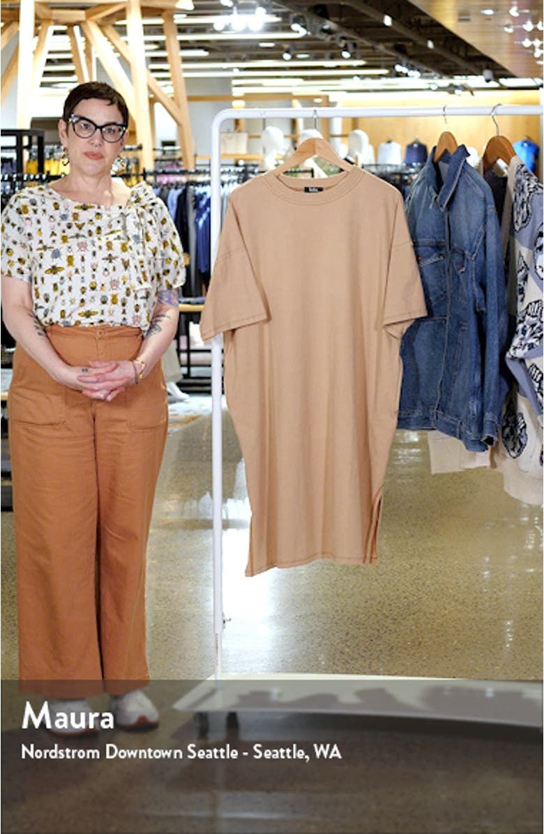 Ultimate Stretch Cotton T-Shirt Dress, sales video thumbnail