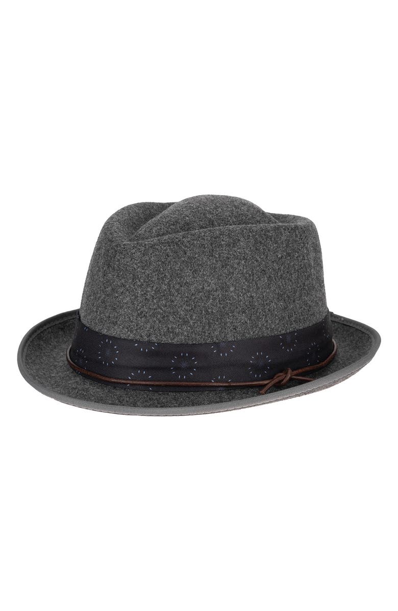 San Diego Hat Pork Pie Fedora, Main, color, 
