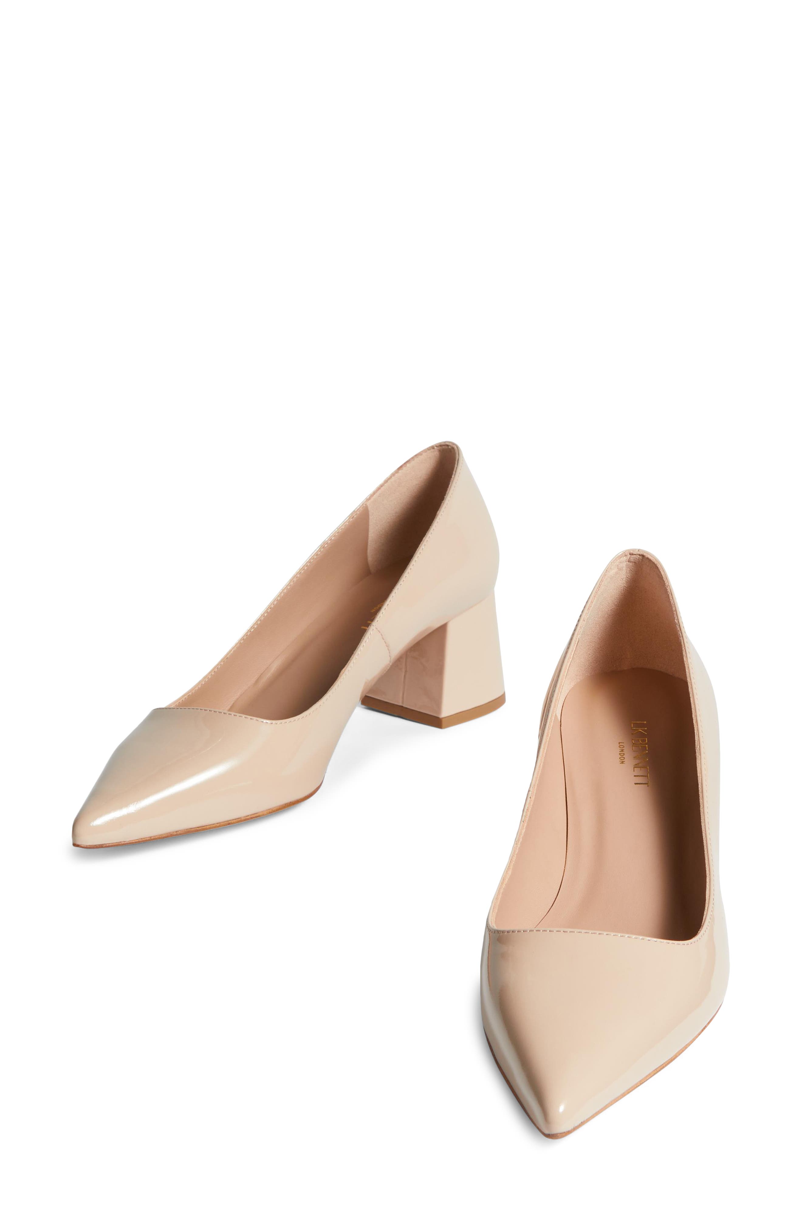 LK Bennett Sloane Pointed Toe Pump, Alternate, color, Trench