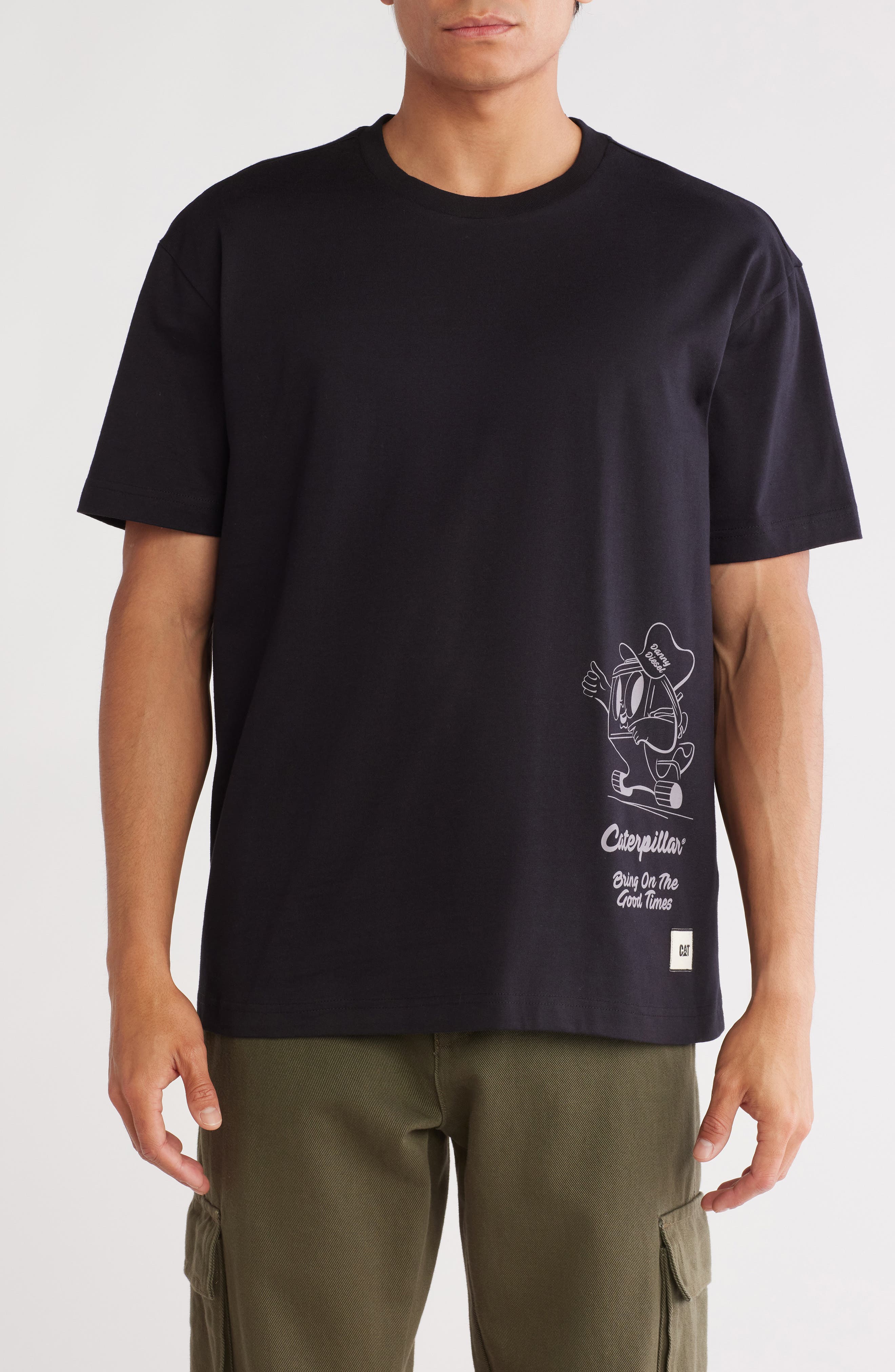 CAT WWR Danny Diesel Cotton Boxy T-Shirt