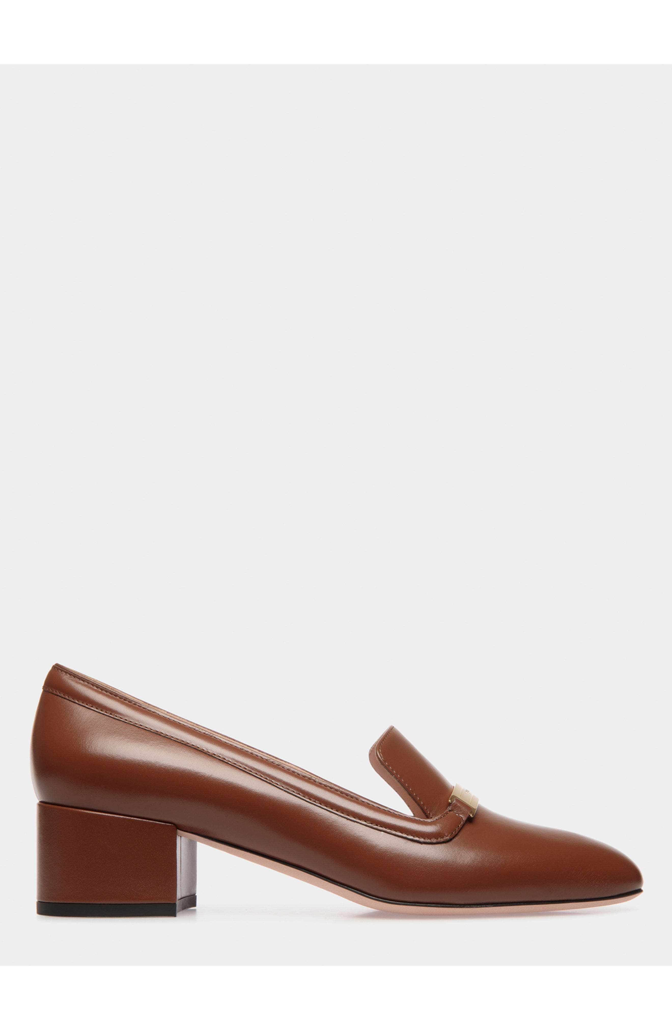 Bally Deco Pump, Main, color, Brown