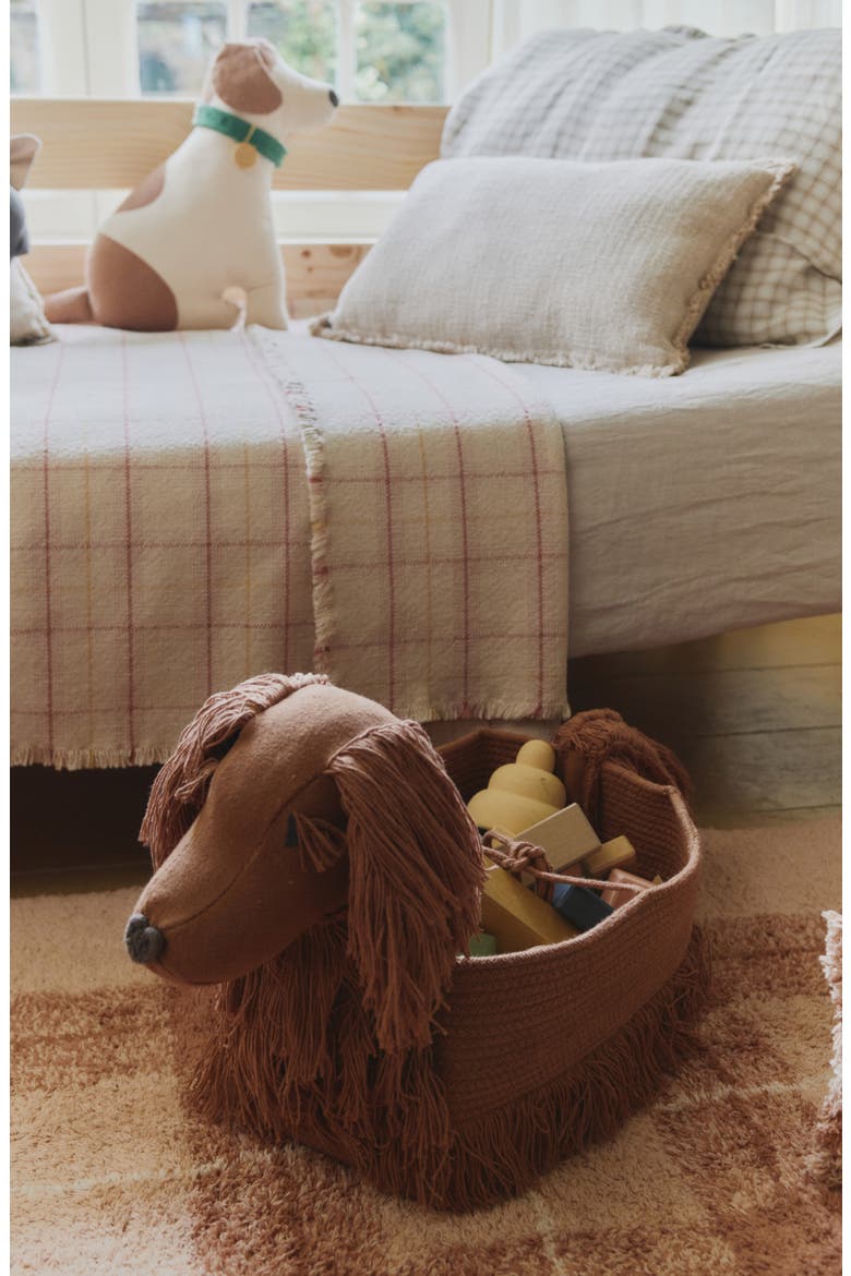 Poppy Puppy Basket, Alternate, color, TOFFEE