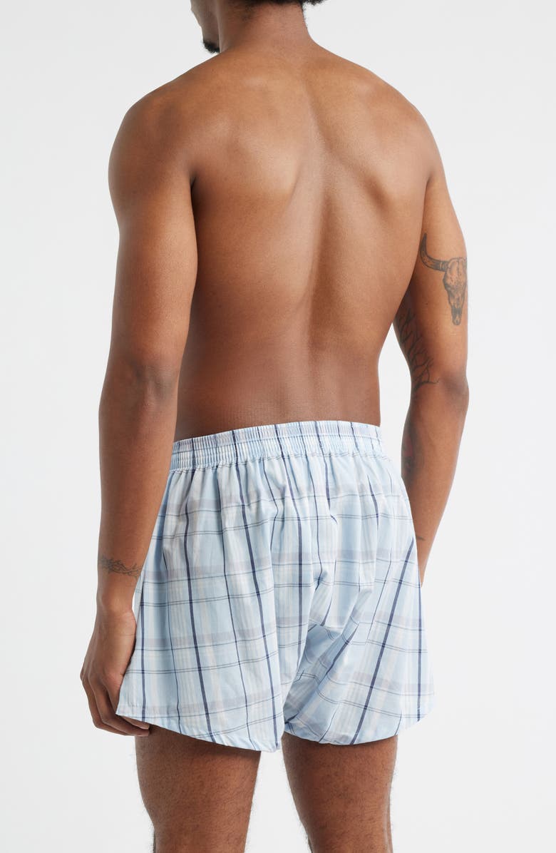 Nordstrom 3-Pack Classic Fit Boxers, Alternate, color, Blue Clark Plaid Multi