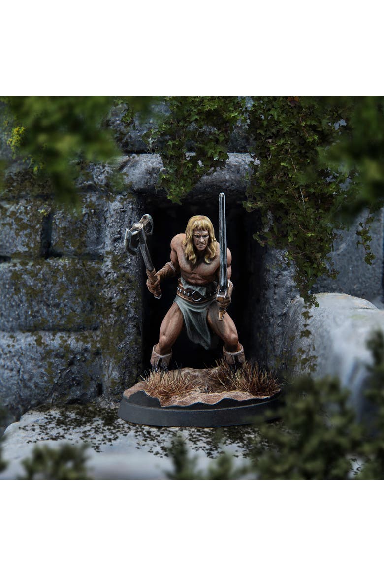 Resin Figure & Base, Alternate, color, Multicolored