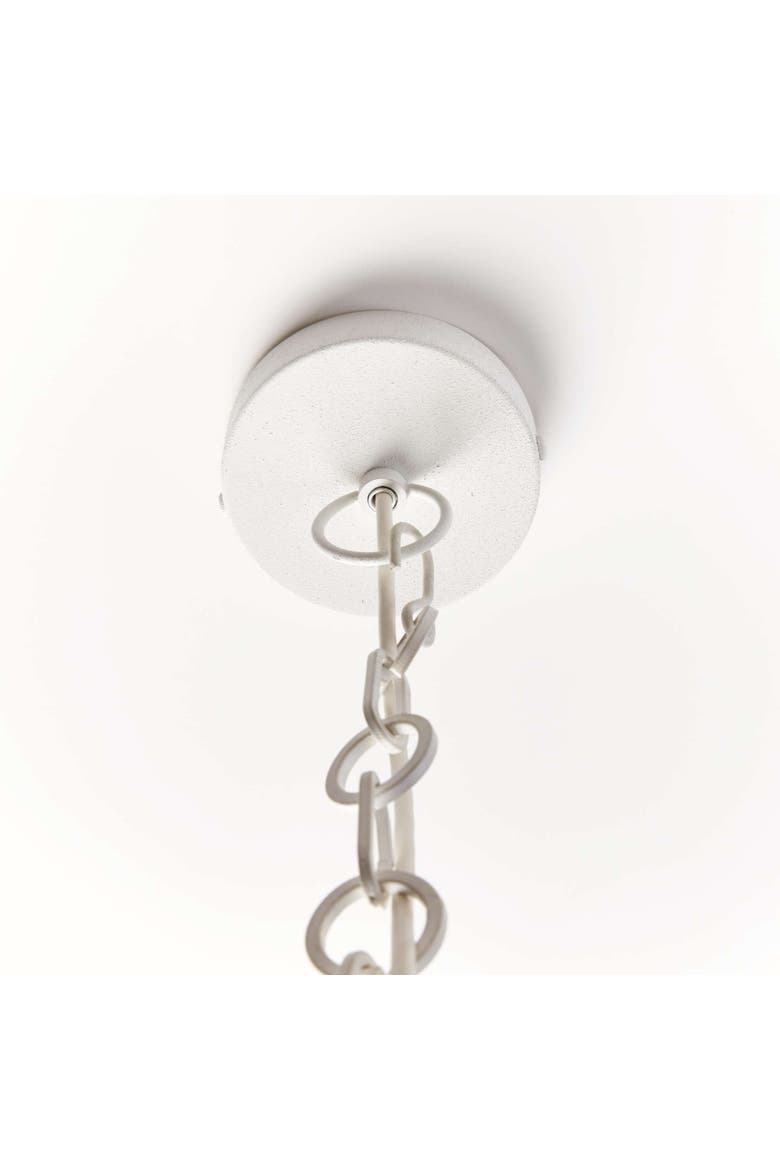 Thayer Dome Pendant Large, Alternate, color, White