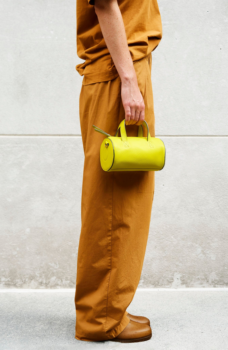 Tusk Sai Mini Barrel Bag, Alternate, color, Lime