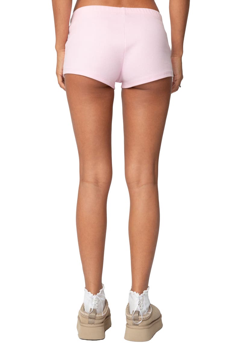 Rebekah Rib Shorts, Alternate, color, LIGHT-PINK