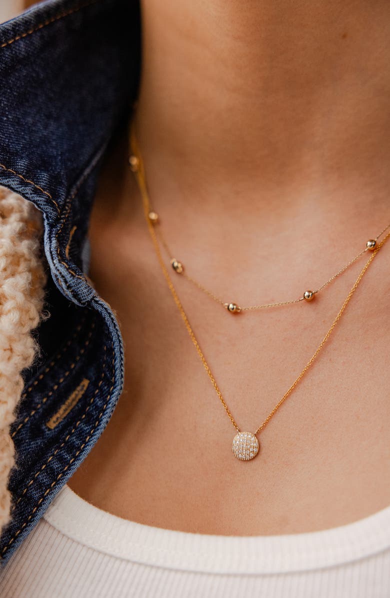 Dana Rebecca Designs Poppy Rae Ball Station Necklace, Alternate, color, 