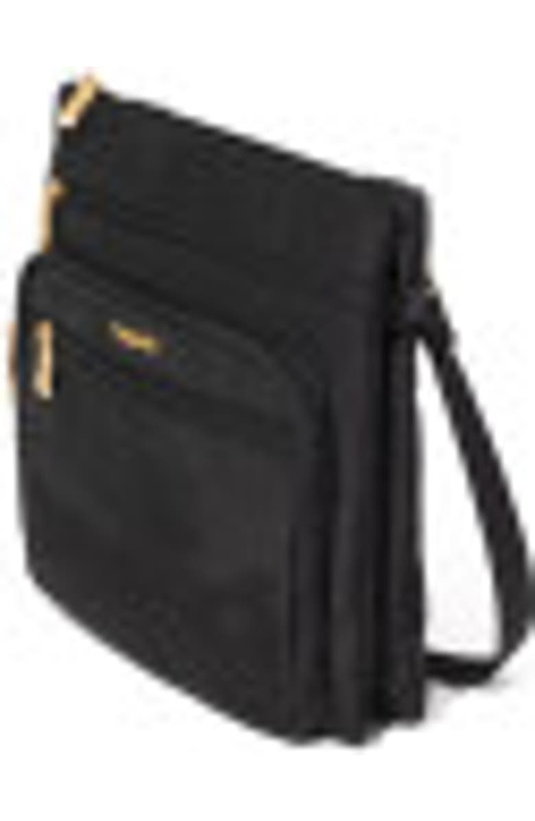 BAGGALLINI Out And About Crossbody Bag, Alternate, color, Black With Gold Hardware