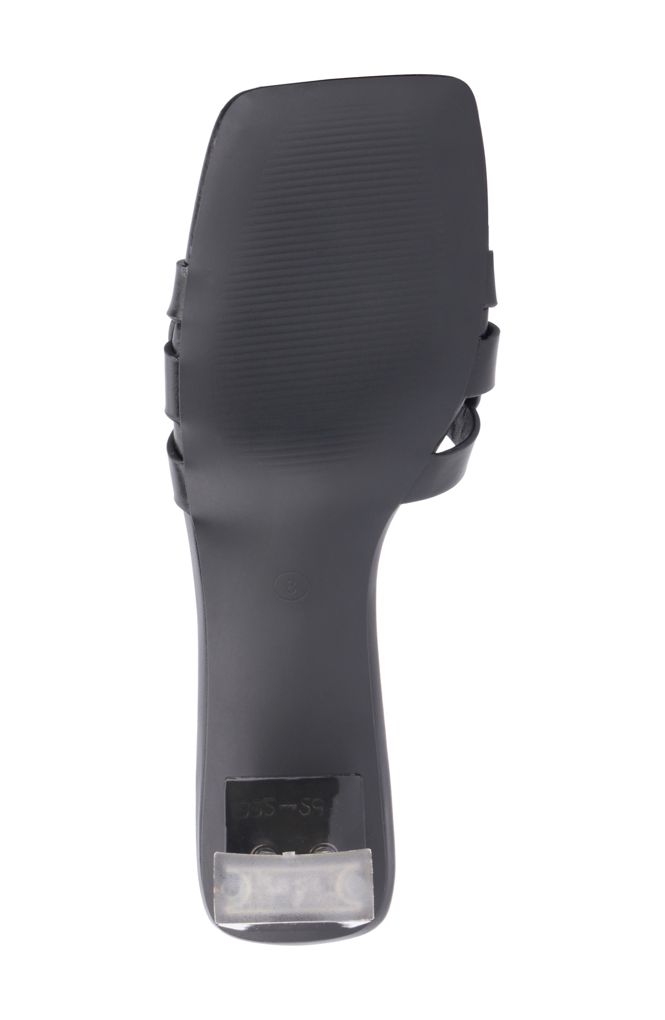 TORGEIS Ela Woven Slide Sandal, Alternate, color, Black