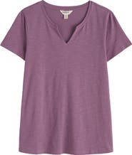 Seasalt Cornwall Kellow V-Neck Organic Cotton T-Shirt