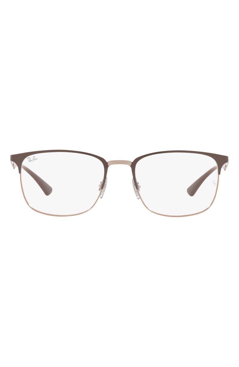 Ray-Ban 52mm Optical Glasses, Main, color, Copper