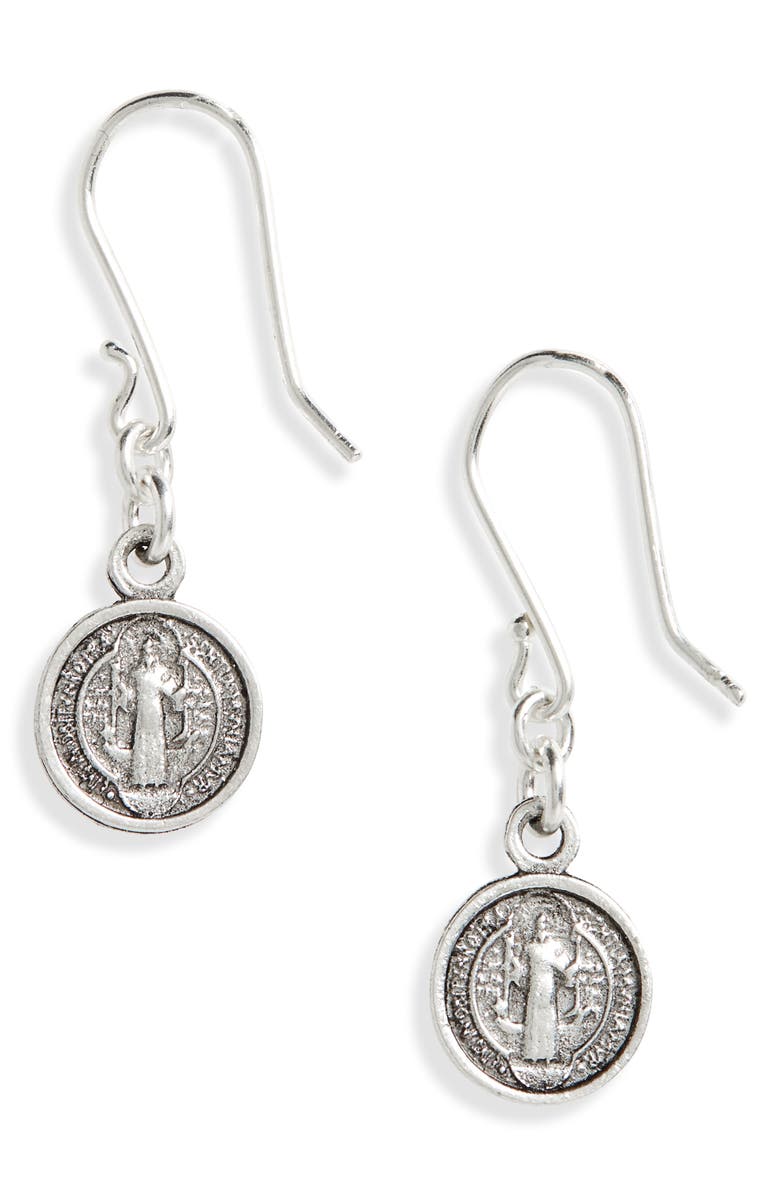 Virgins Saints & Angels Les Celestes San Benito Earrings, Alternate, color,