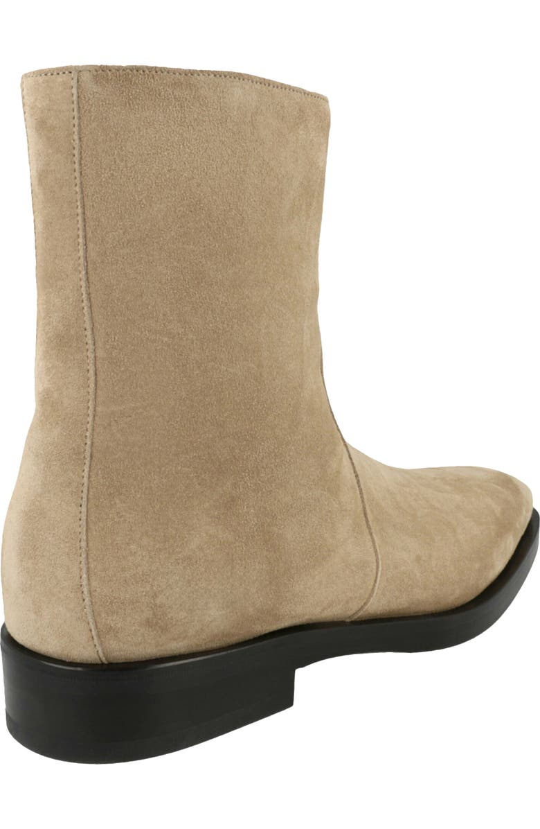 FERRAGAMO Gerald Side Zip Boot, Alternate, color, Bone
