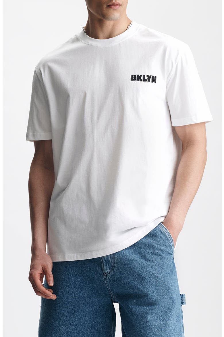 Freshly Opened Cotton Graphic T-Shirt, Main, color, WHITE