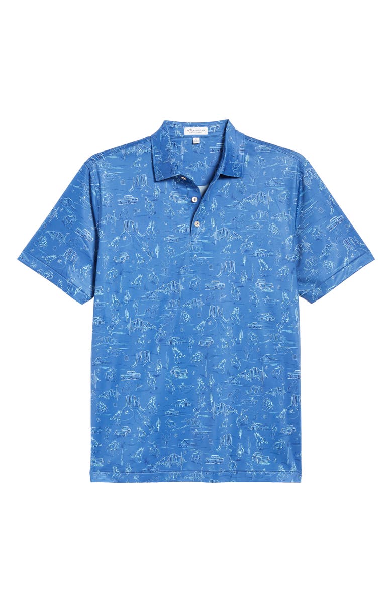 Peter Millar Outlaw Performance Polo, Alternate, color, 