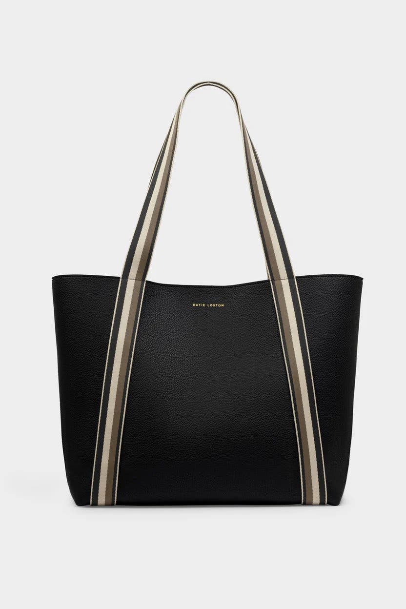 Katie Loxton Hallie Tote Bag in Black, Main, color, 