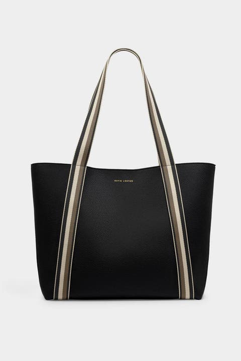 Hallie Tote Bag in Black