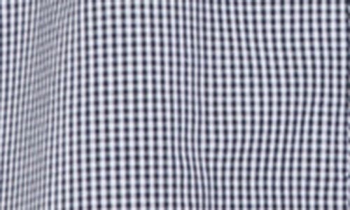 Tommy Hilfiger Micro Check Sleeveless Cotton Shirtdress In Sky Captain