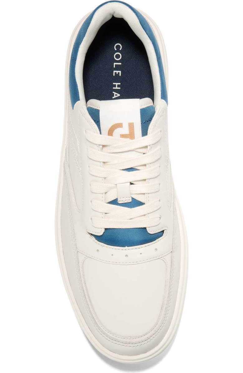 Cole Haan Grand Crosscourt Traveler Setshot Sneaker, Alternate, color, Ivory / Dark Blue / Ivory