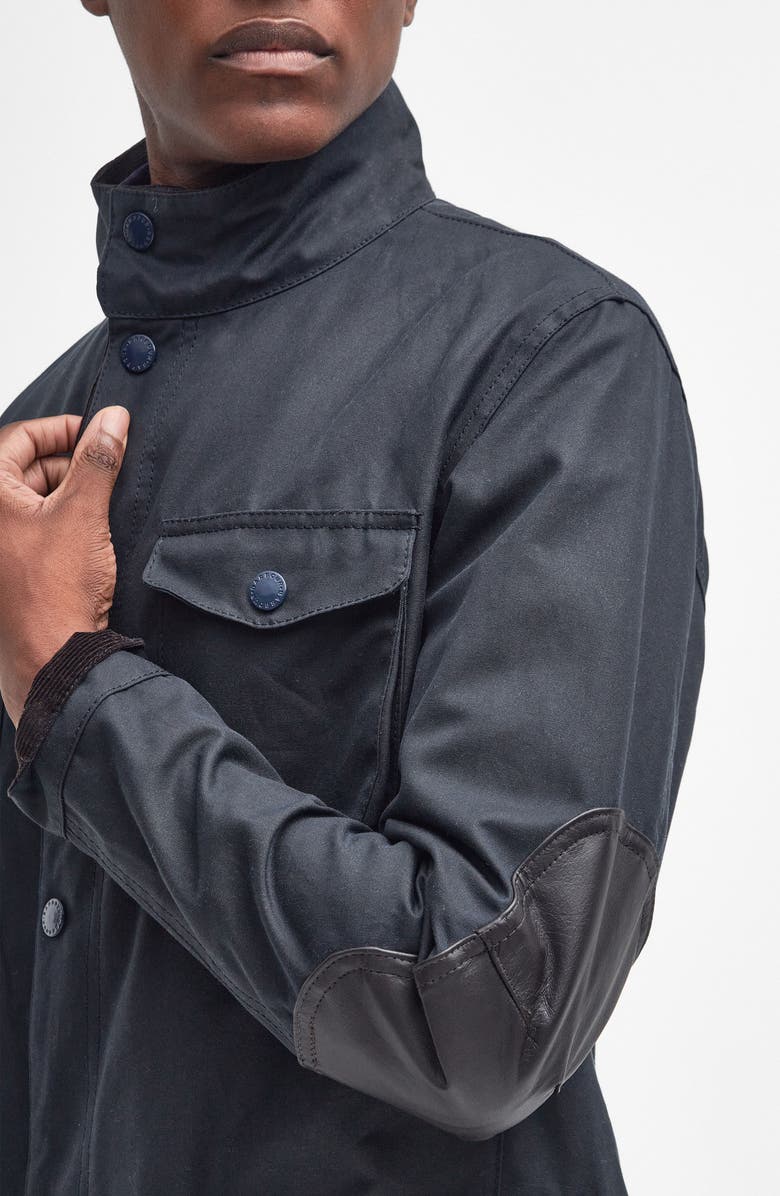Barbour Ogston Water Resistant Waxed Cotton Jacket, Alternate, color, 