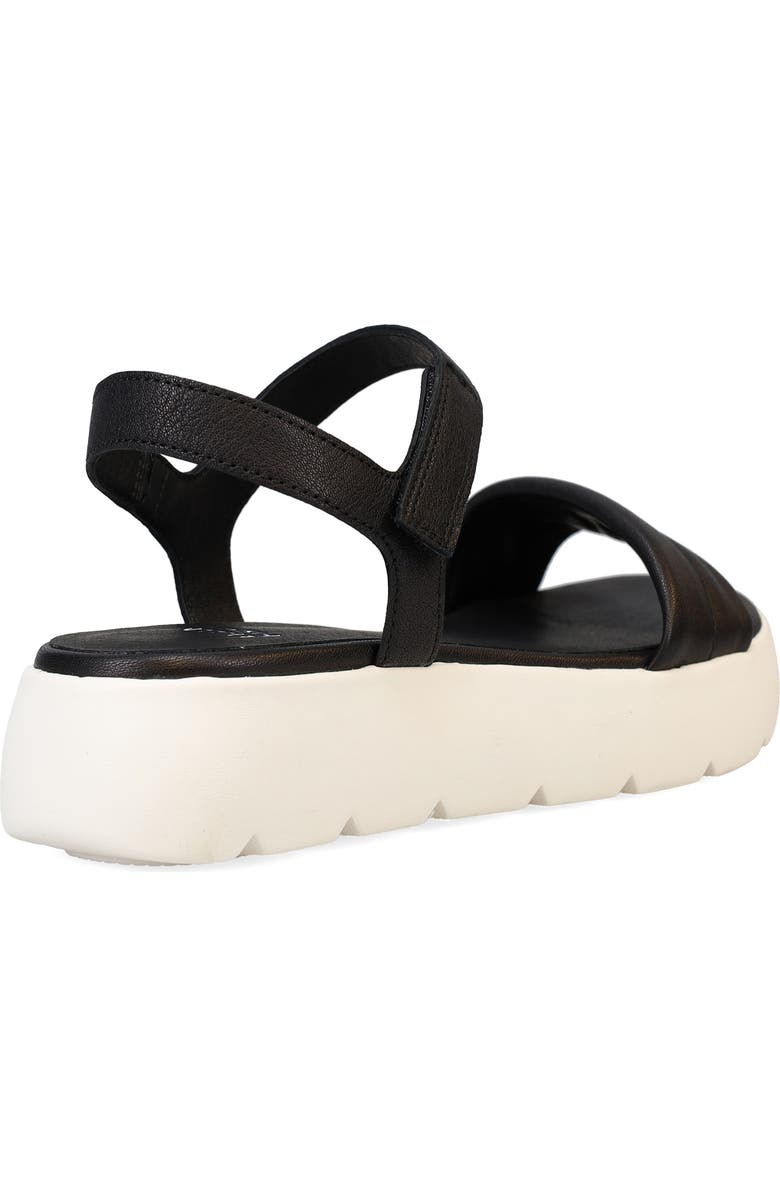 Eileen Fisher Jolie Ankle Strap Platform Sandal, Alternate, color, Black