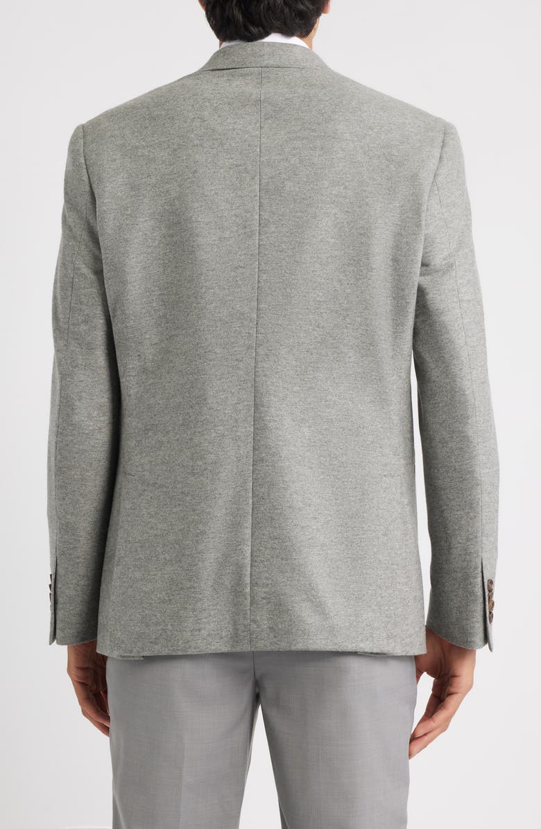 Jack Victor Darwin Heathered Grey COMFORTWEAR<sup>™</sup> Knit Cashmere Sport Coat, Alternate, color, Grey