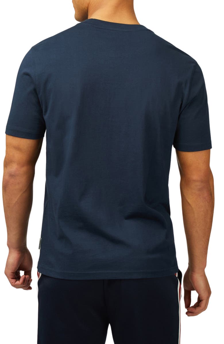 Ben Sherman Linear Guitar Organic Cotton Graphic T-Shirt, Alternate, color,