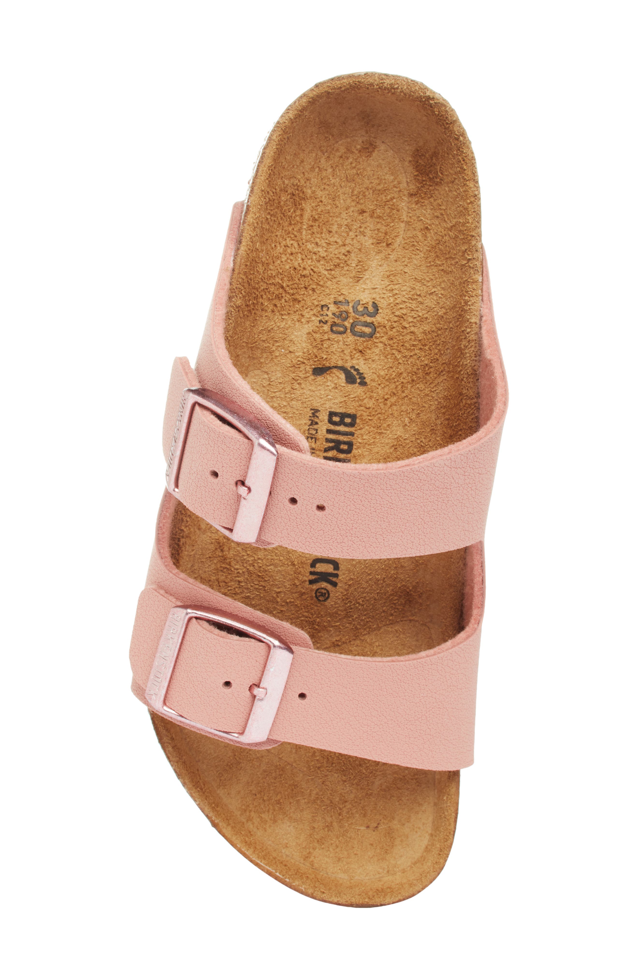 Birkenstock Kids' Arizona Slide Sandal, Alternate, color, Pink