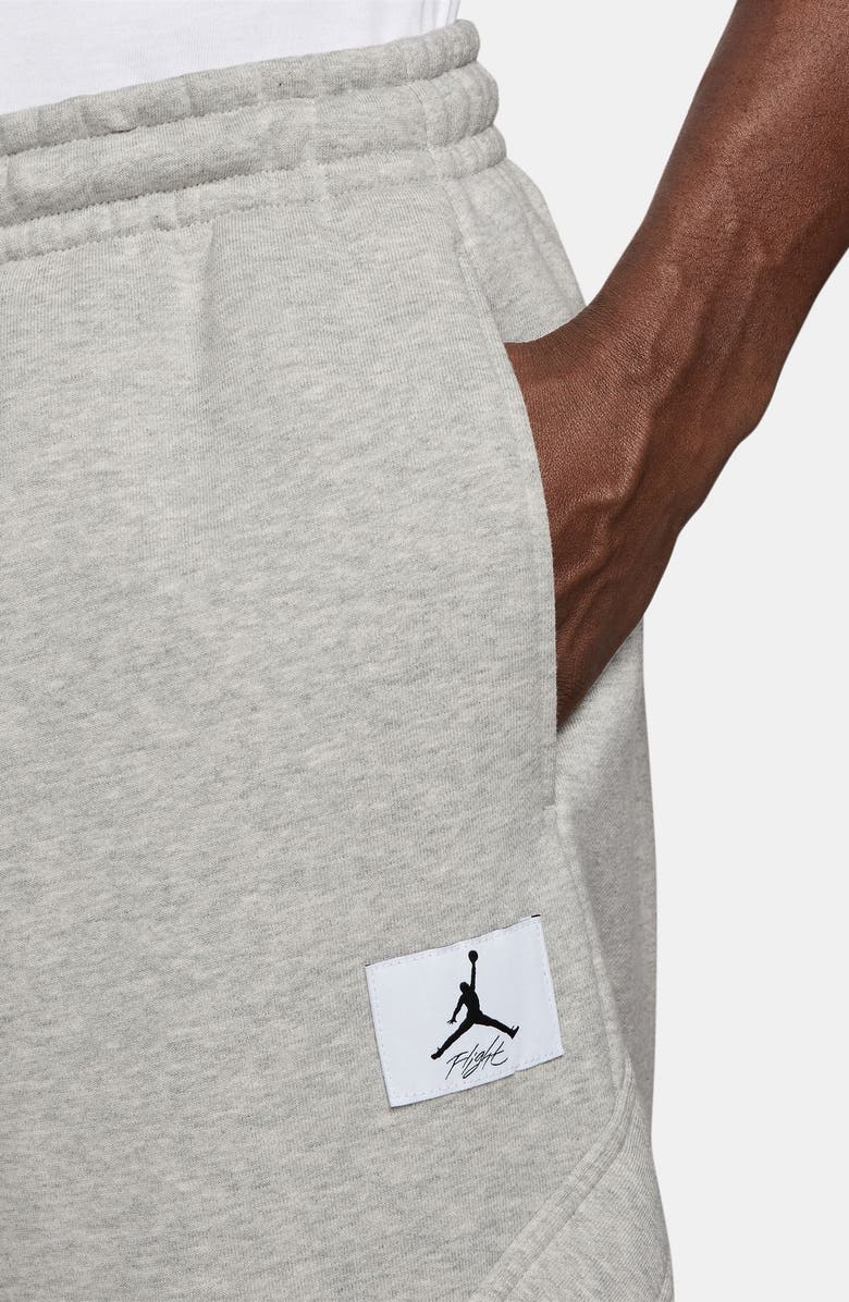 Jordan Flight Logo Fleece Cargo Sweatpants, Alternate, color, 