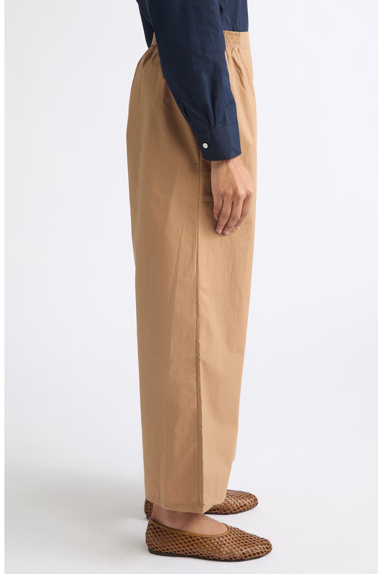 Yoshi Wide Leg Boxer Pants, Alternate, color, CAMEL
