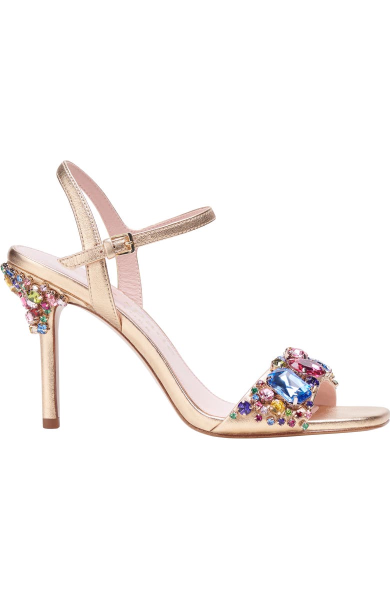 Kate Spade New York treasure crystal sandal, Alternate, color,
