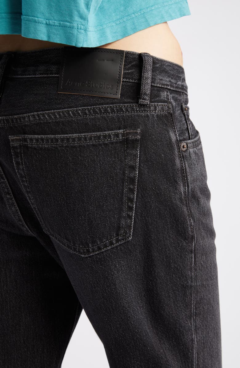 Acne Studios Nonstretch Organic Cotton Jeans, Alternate, color,