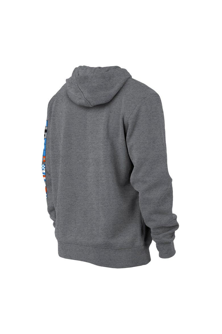 Men's New Era Gray LA Clippers 2021/22 City Edition Pullover Hoodie, Alternate, color, Gray