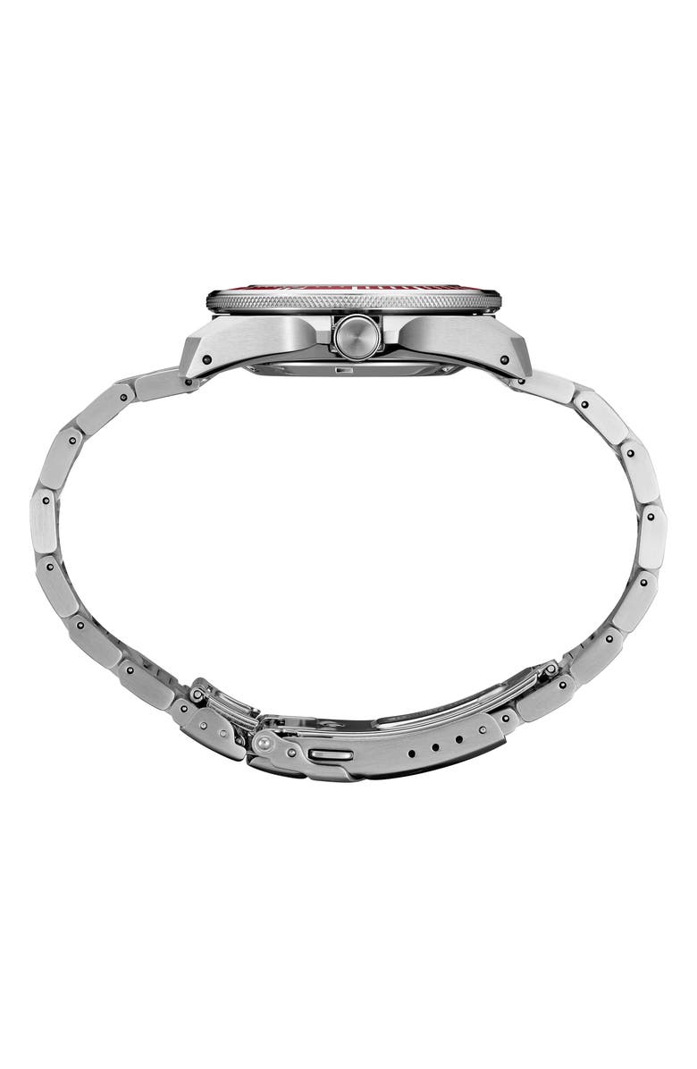 SEIKO WATCHES Prospex Sea Diver Automatic Bracelet Watch, 41.7mm, Alternate, color, Red