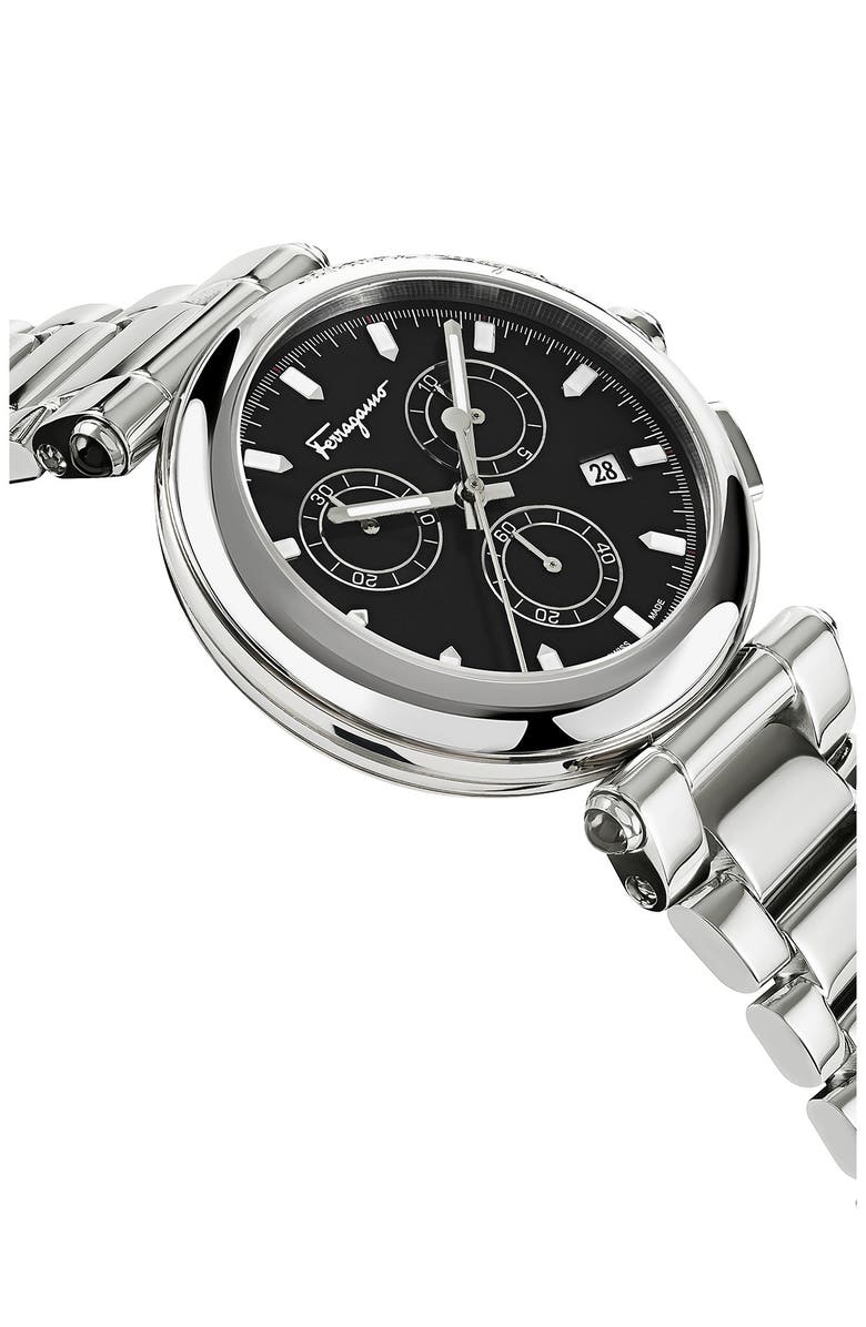 FERRAGAMO Men's Idillio Chrono Watch, 42mm, Alternate, color, 