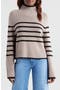Brooke Crop Cashmere Turtleneck Sweater