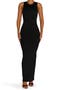 Care Crewneck Maxi Dress