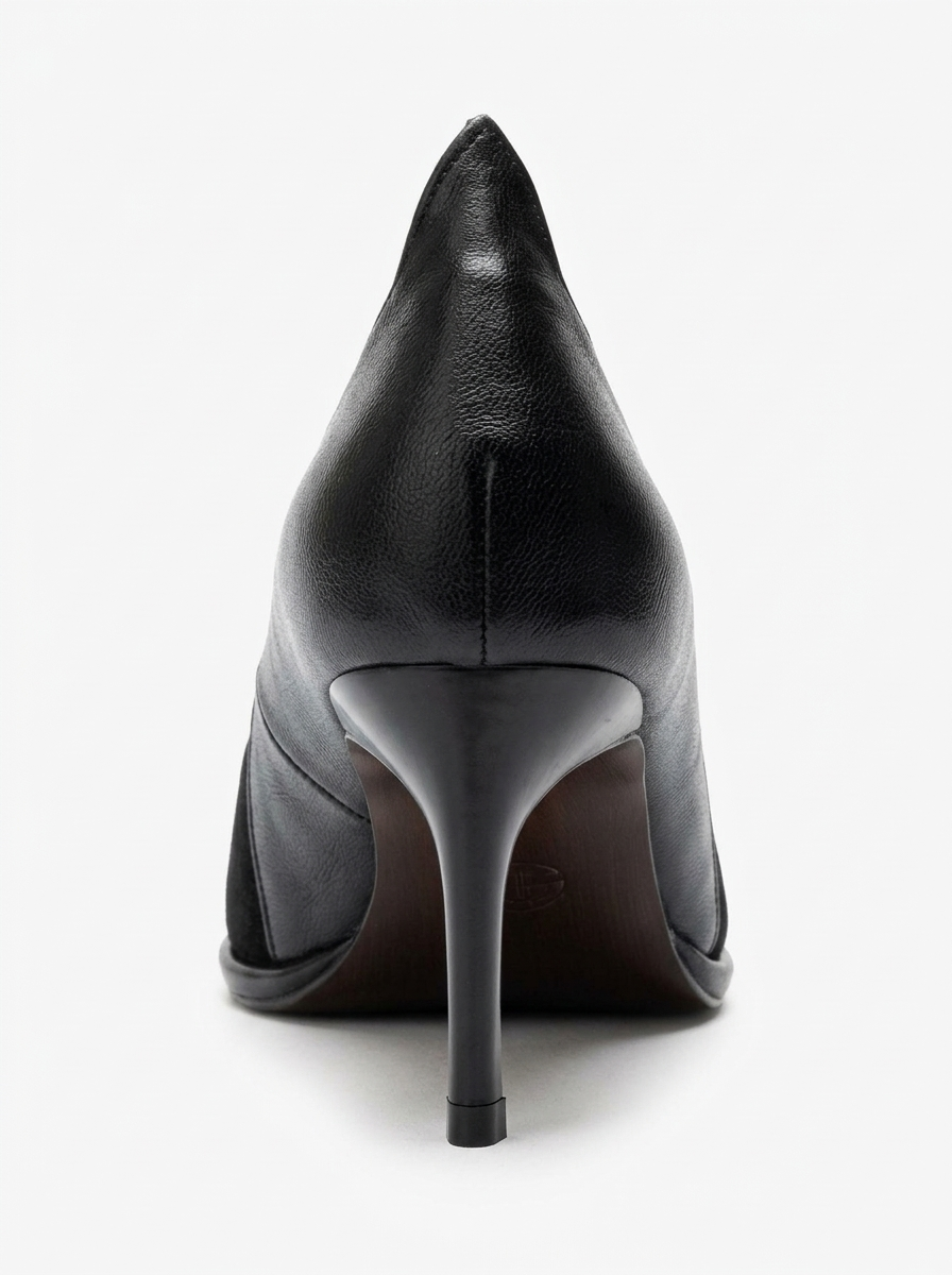 Meadow Pointed Toe Stiletto Pump, Alternate, color, Black Suede