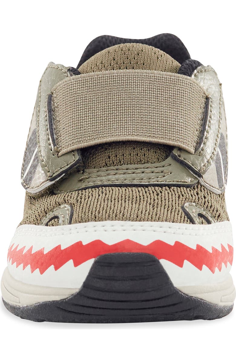 Stride Rite Kids' Made2Play<sup>®</sup> Lighted Monster Sneaker, Alternate, color, Olive