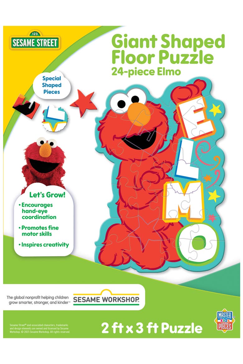 Sesame Street Elmo 36 Piece Floor Puzzle, Alternate, color, Multicolor