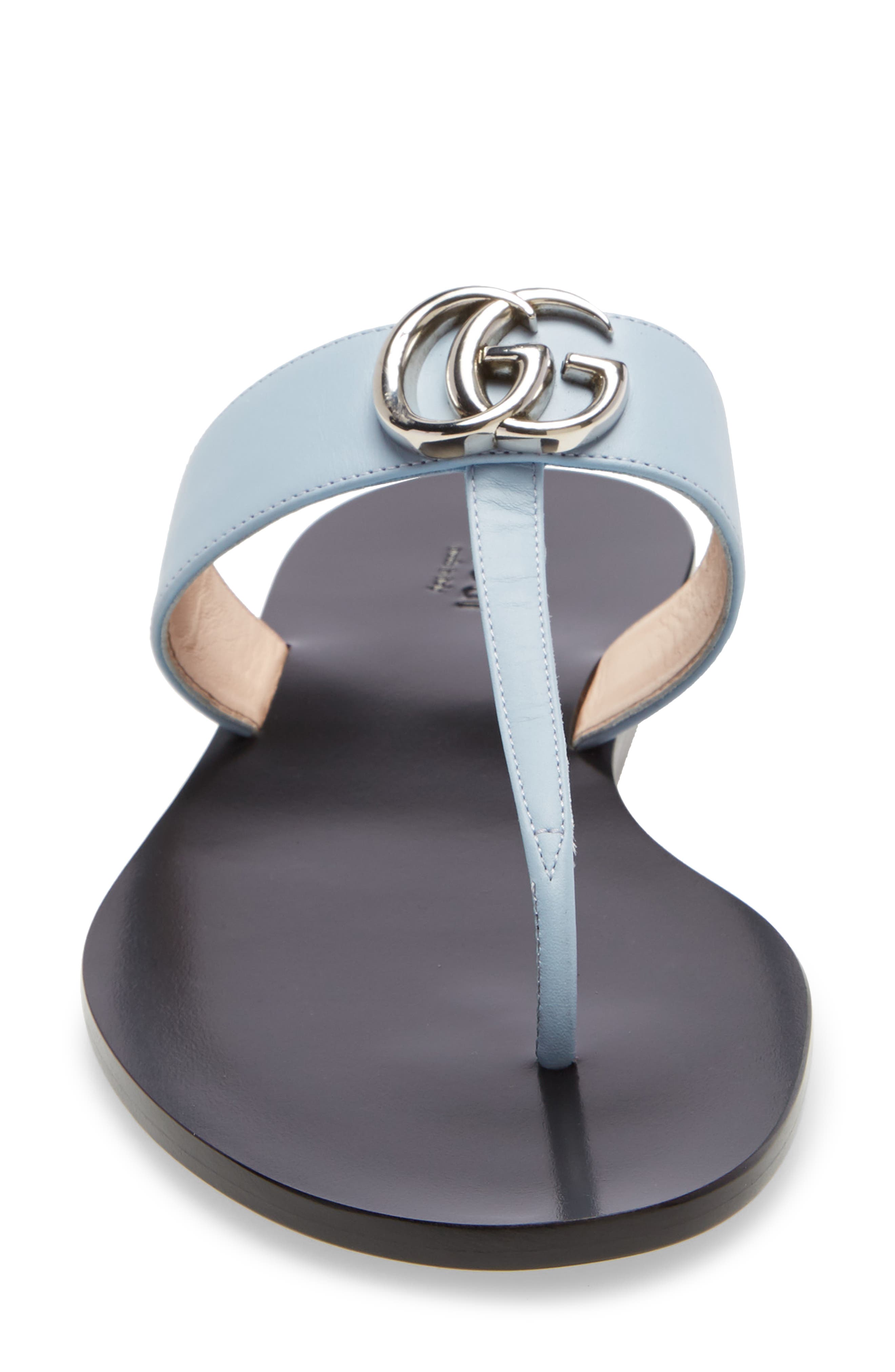 Gucci GG T-Strap Sandal, Alternate, color, 