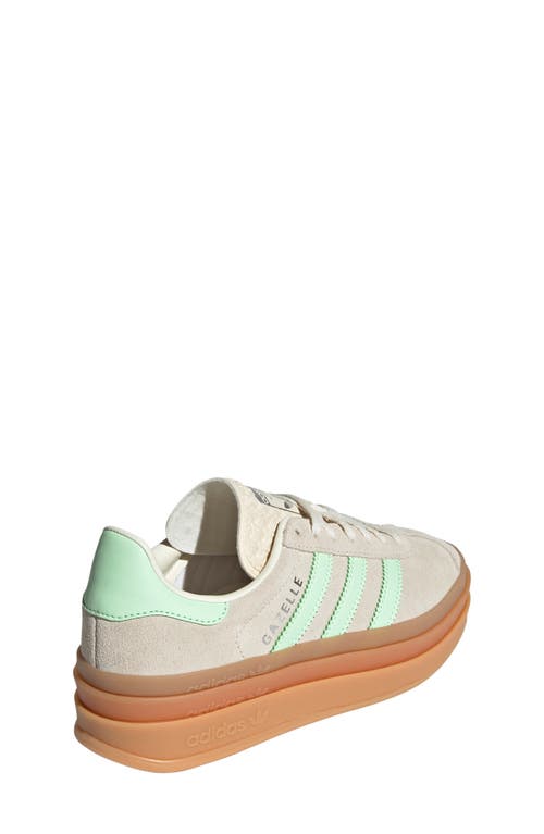Adidas Originals Adidas Kids' Gazelle Bold Sneaker In Neutral