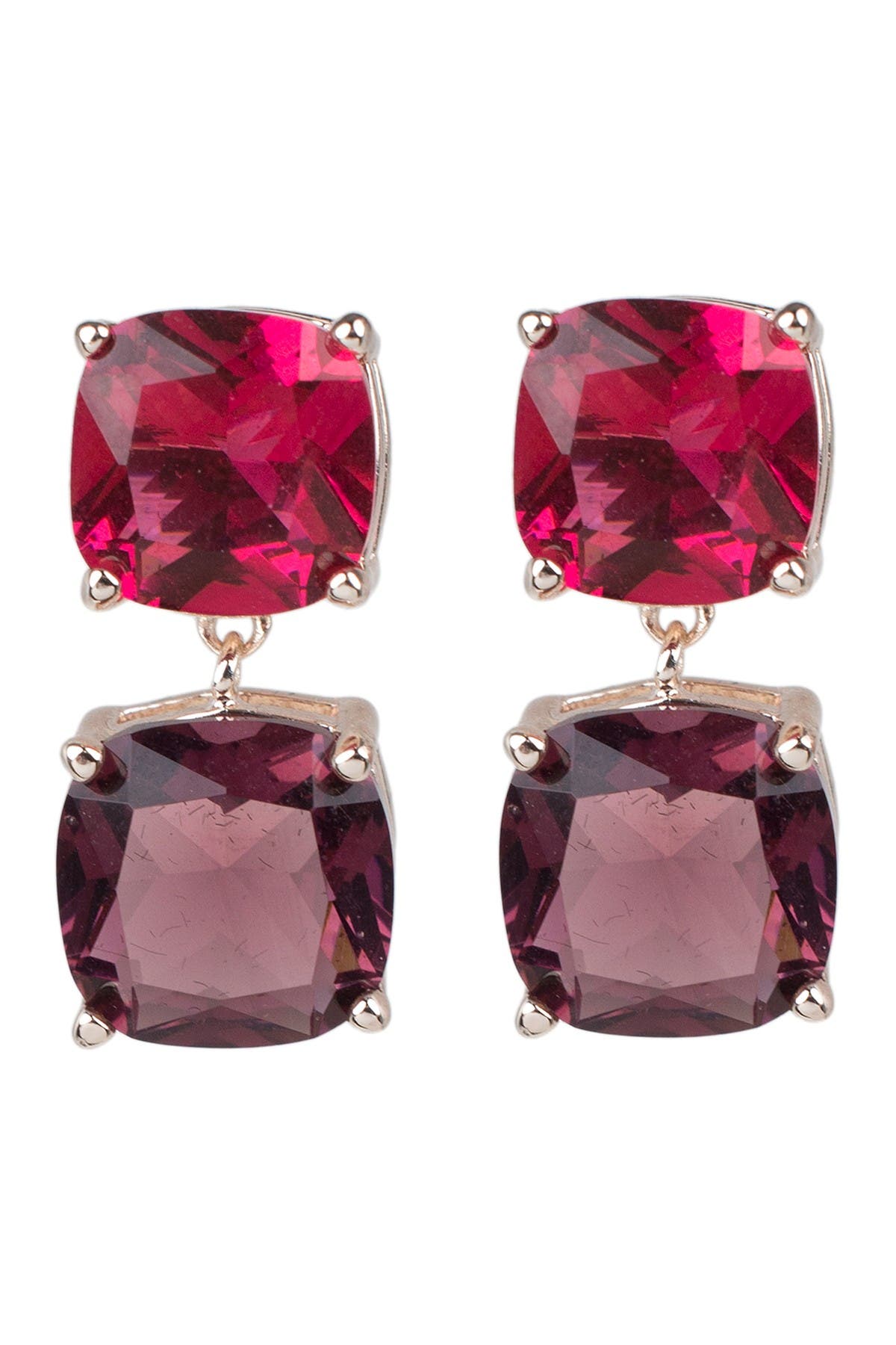 CZ by Kenneth Jay Lane Cushion-Cut CZ Drop Earrings (Women) | Nordstromrack