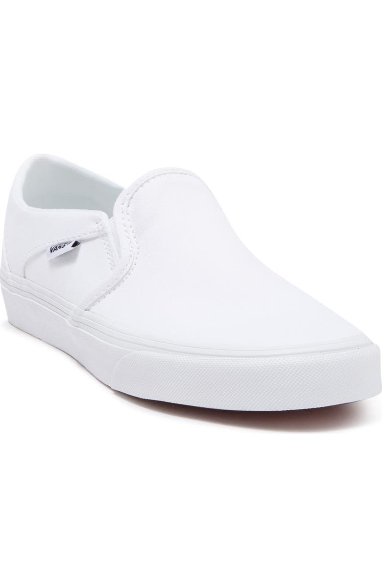 Vans Gender Inclusive Asher Slip-On Sneaker, Main, color, Canvas T