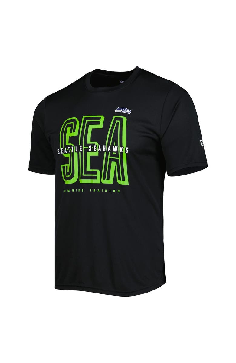 New Era Men's New Era Black Seattle Seahawks Scrimmage T-Shirt, Alternate, color, 