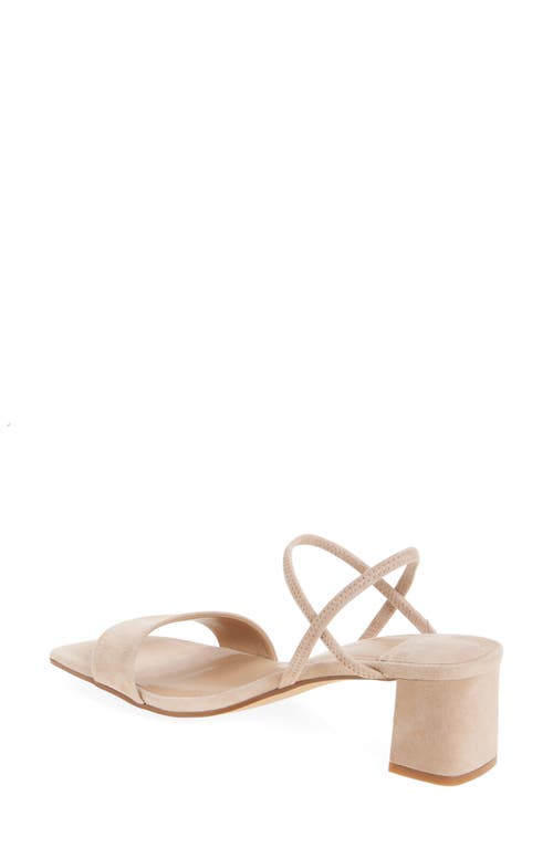 Jeffrey Campbell Adapt Ankle Strap Sandal In Beige Suede