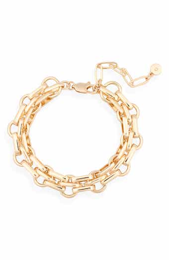 Ettika Interlocking Chain Bracelet